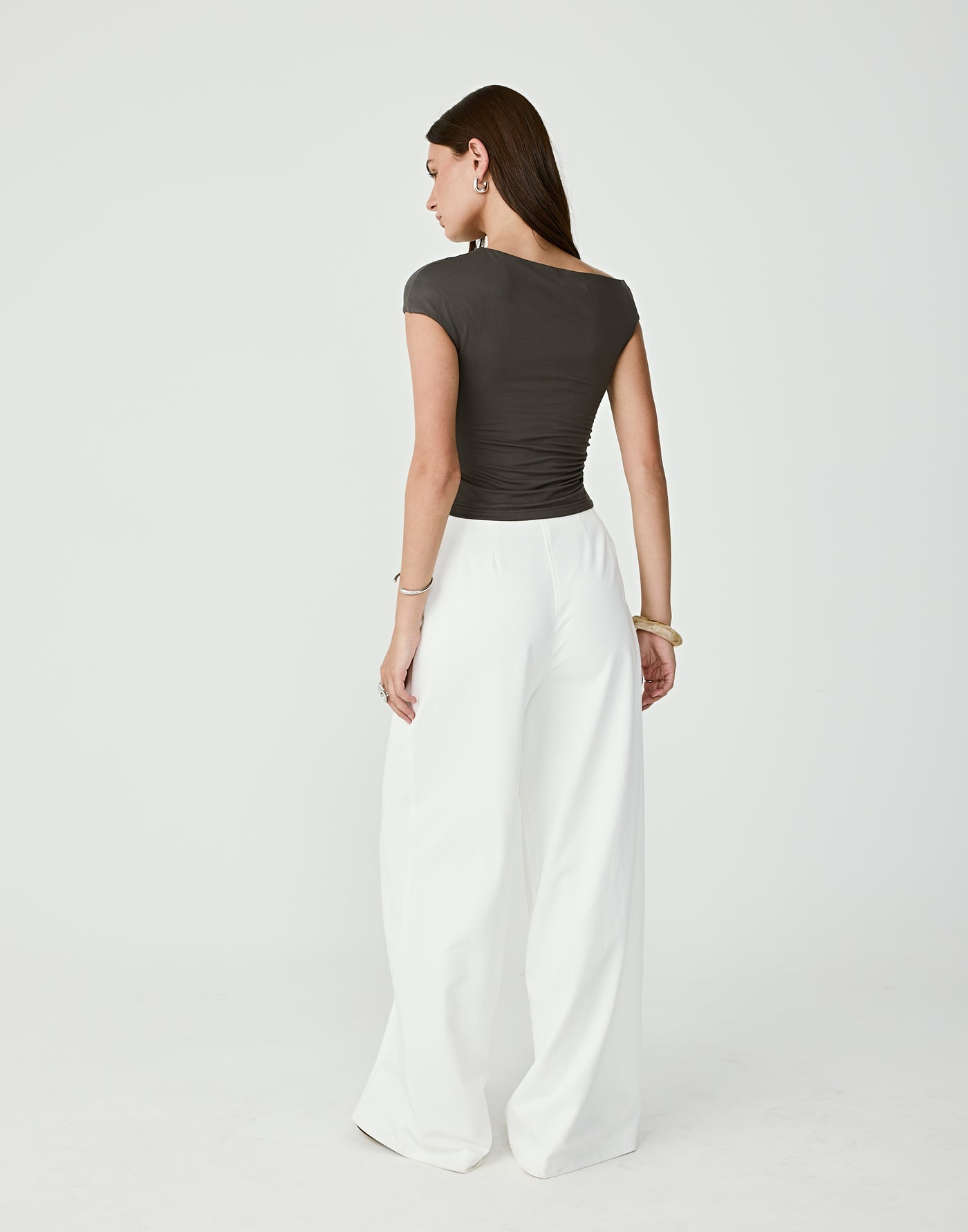  - Women's Top - Charcoal Clothing