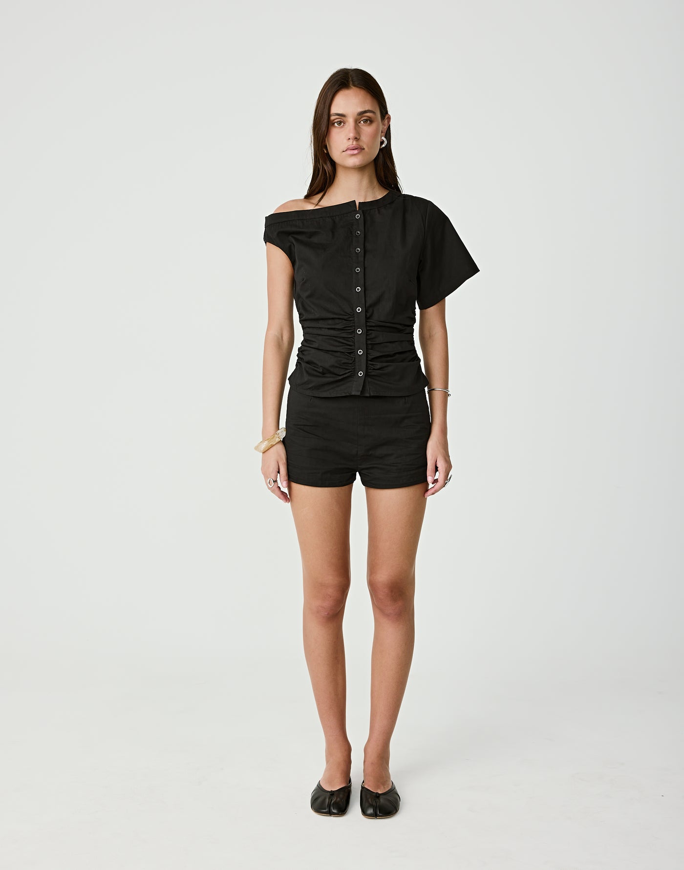  - Women's Top - Charcoal Clothing