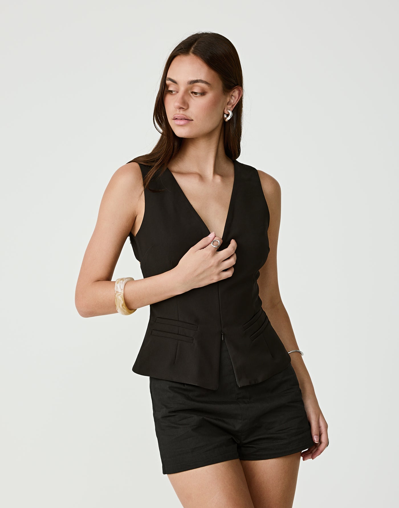  - Women's Top - Charcoal Clothing