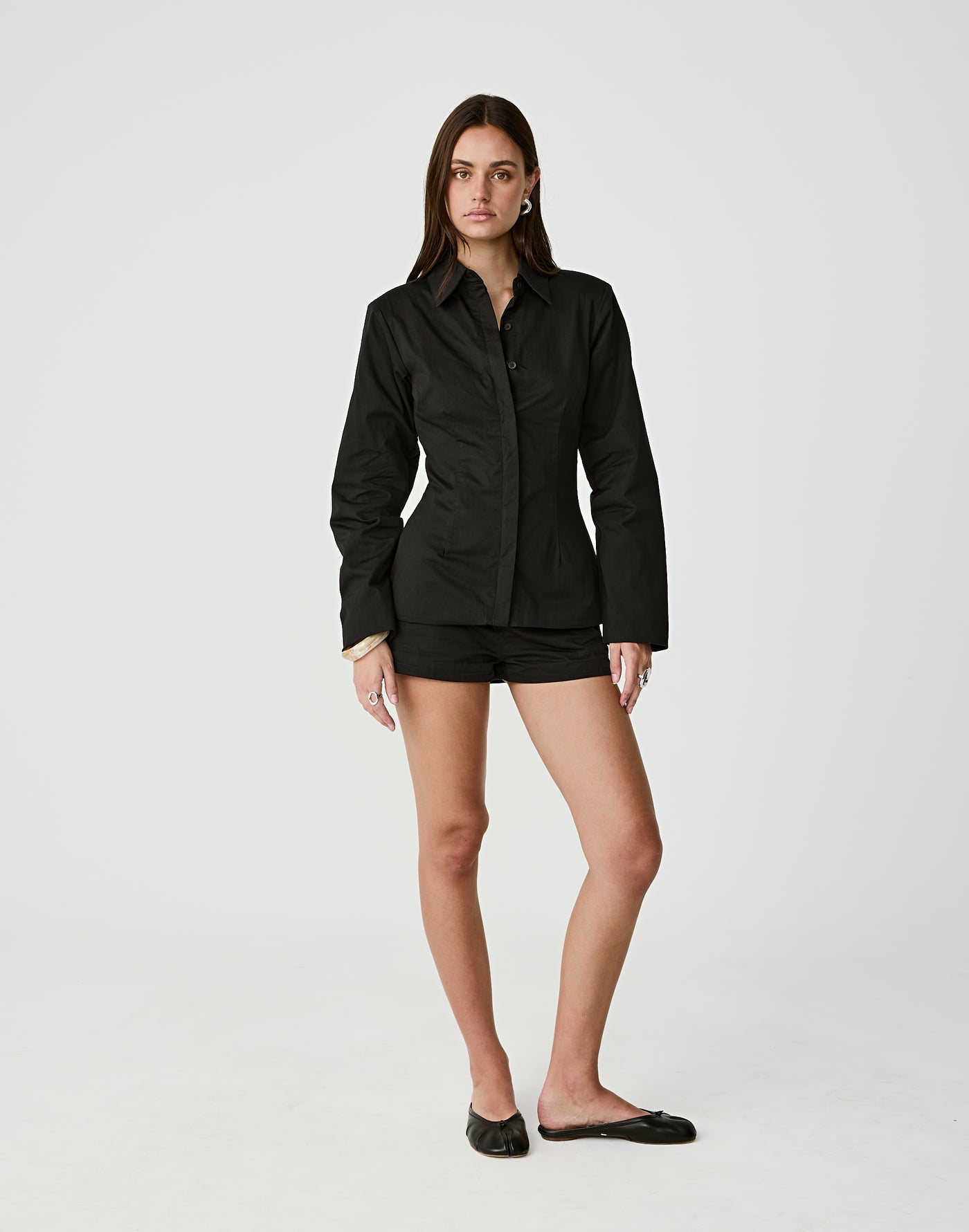  - Women's Shorts - Charcoal Clothing