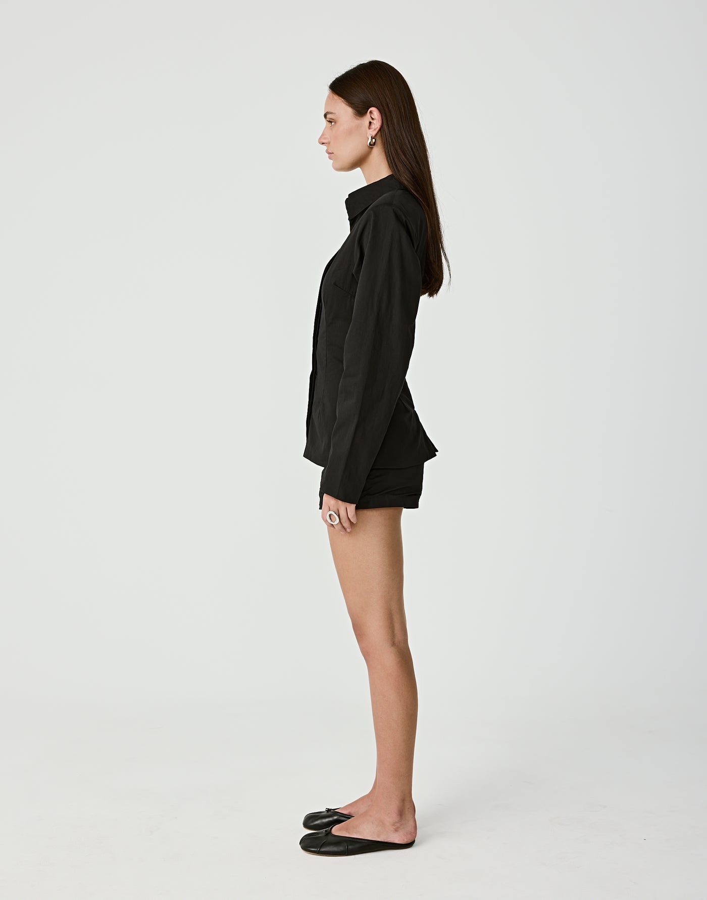  - Women's Shorts - Charcoal Clothing