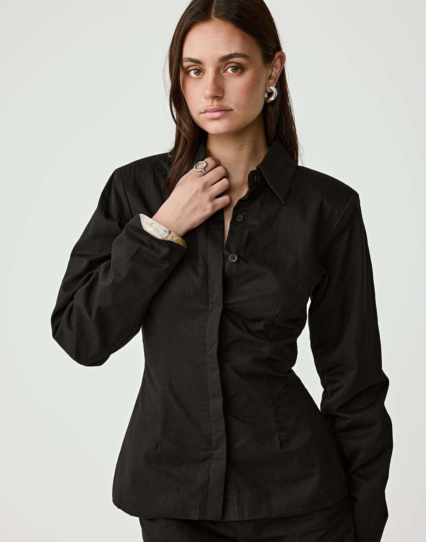  - Women's Shorts - Charcoal Clothing