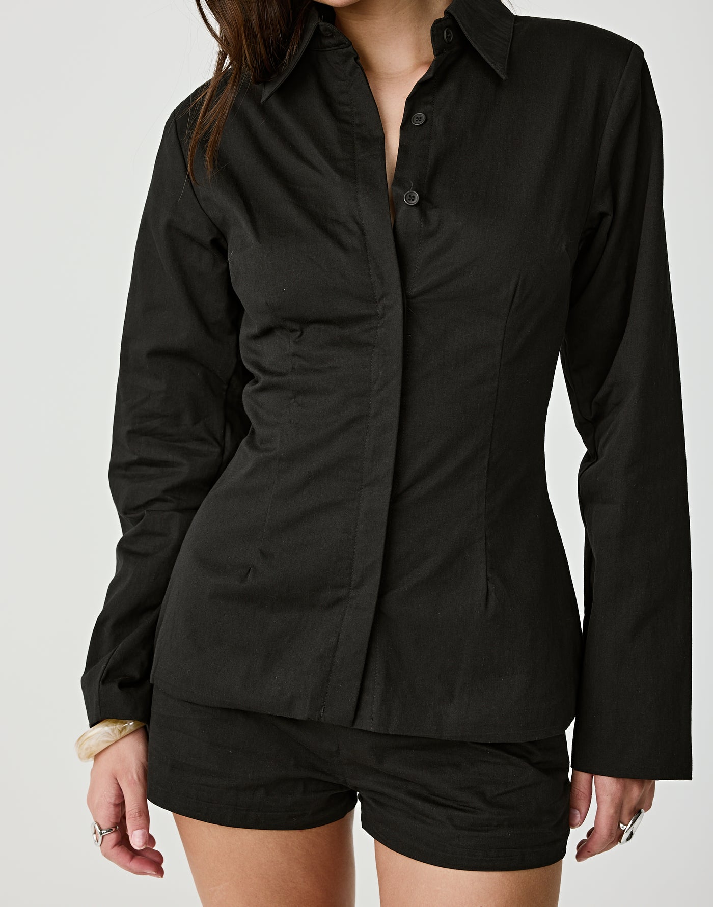  - Women's Top - Charcoal Clothing