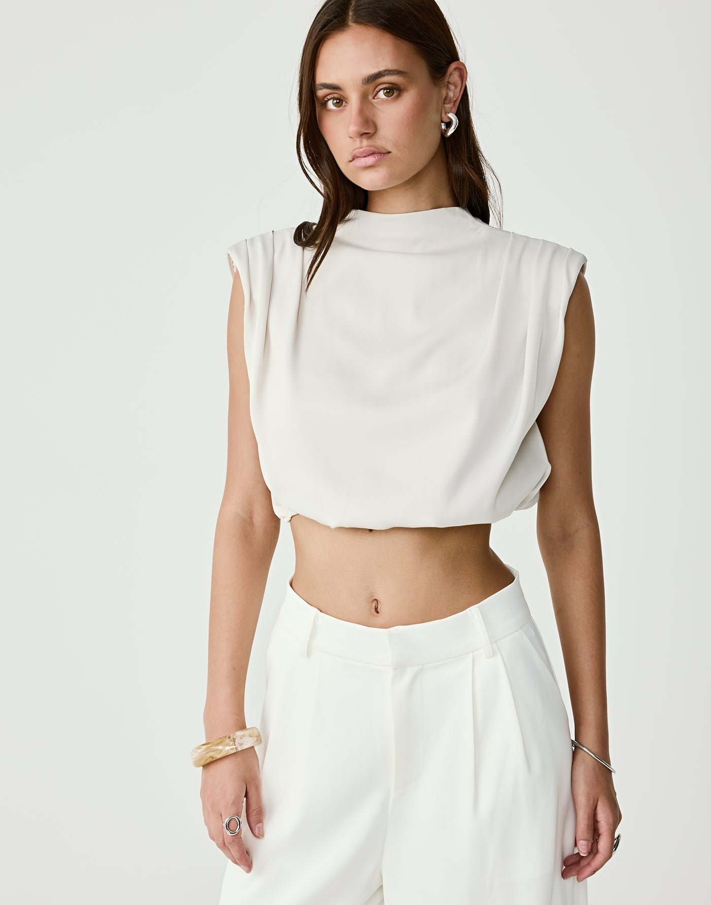  - Women's Top - Charcoal Clothing