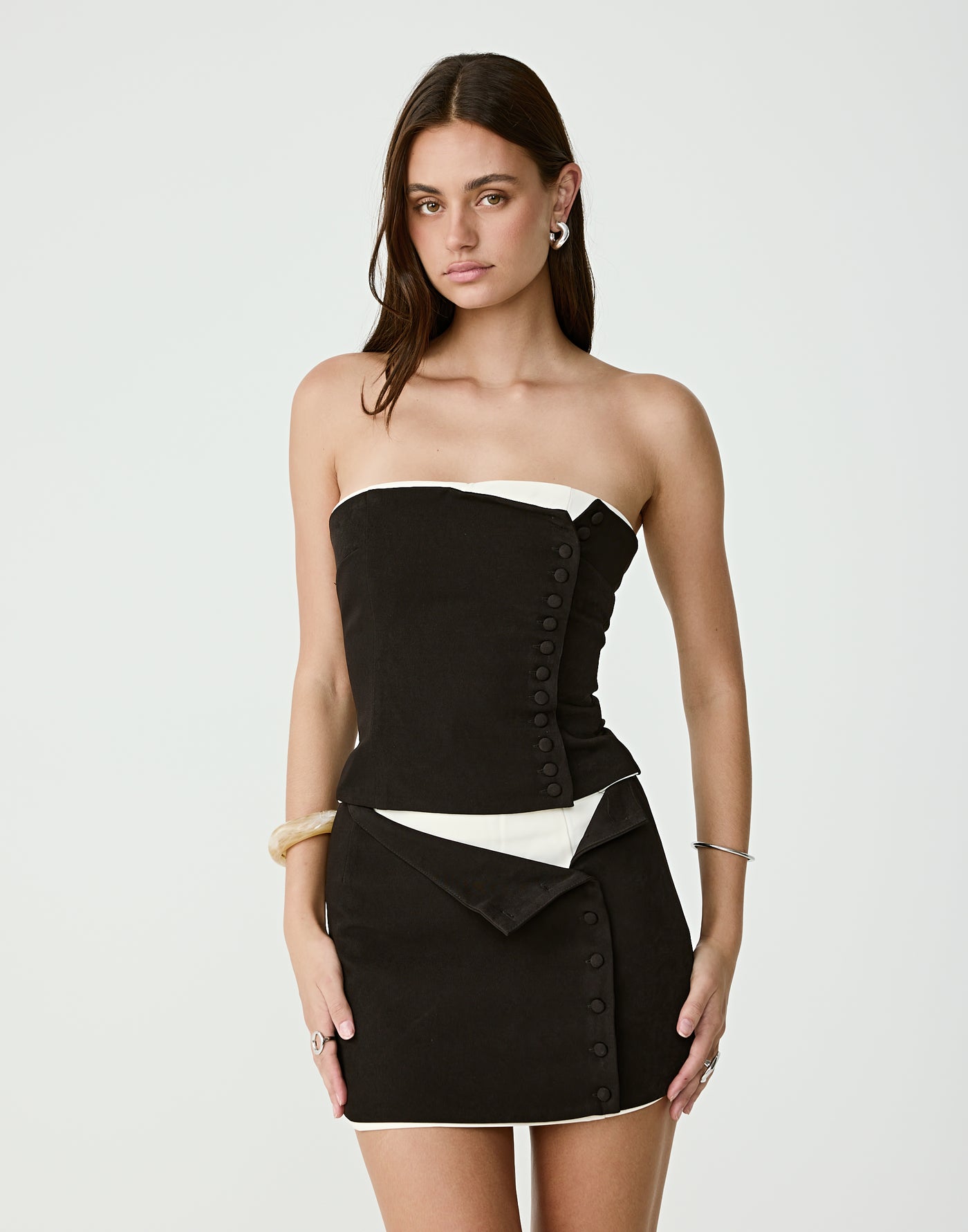  - Women's Skirt - Charcoal Clothing