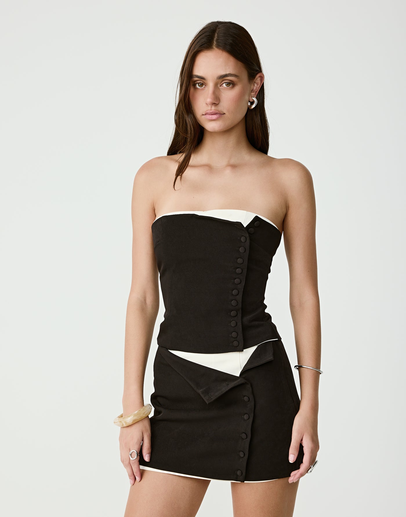  - Women's Skirt - Charcoal Clothing