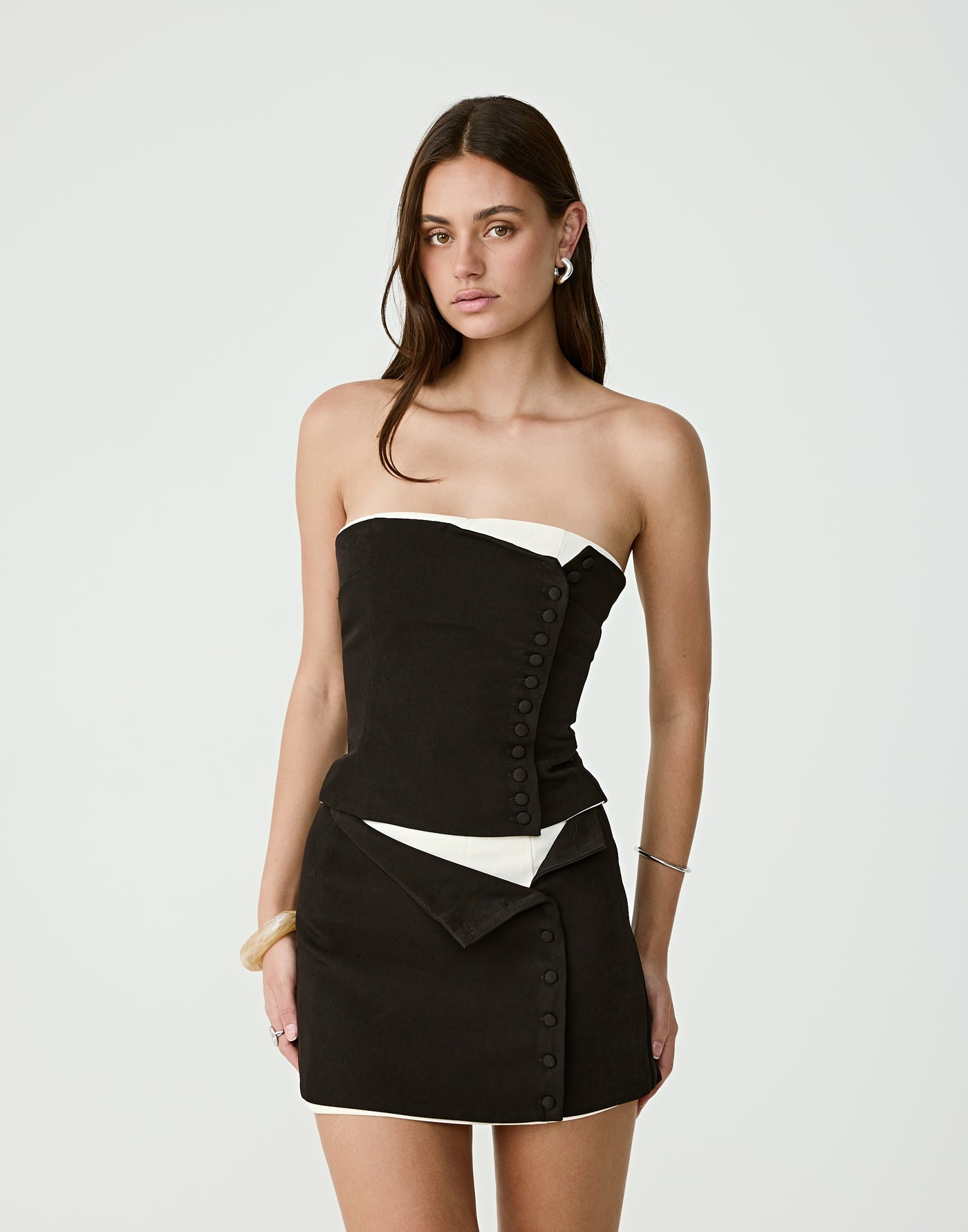  - Women's Skirt - Charcoal Clothing