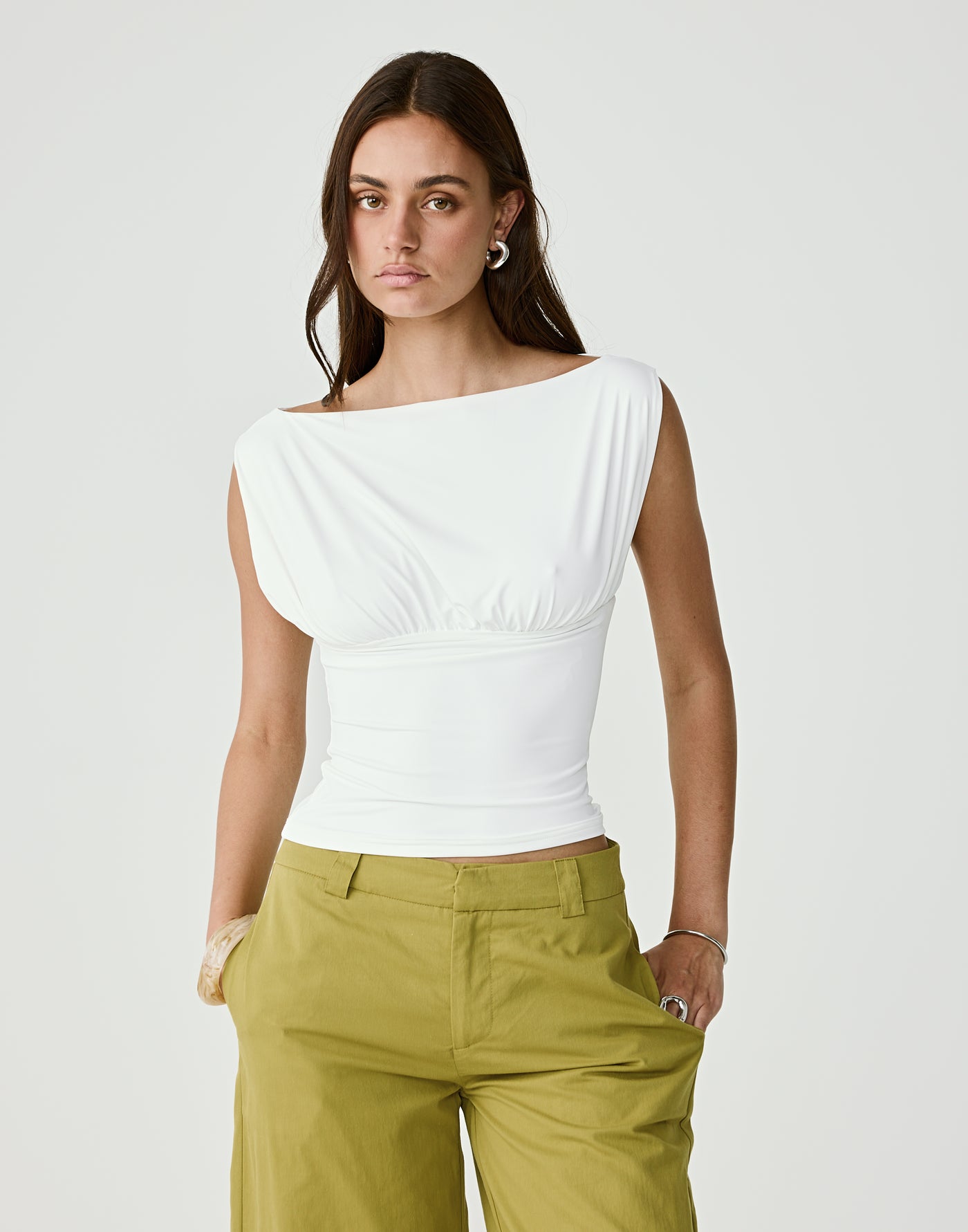  - Women's Top - Charcoal Clothing