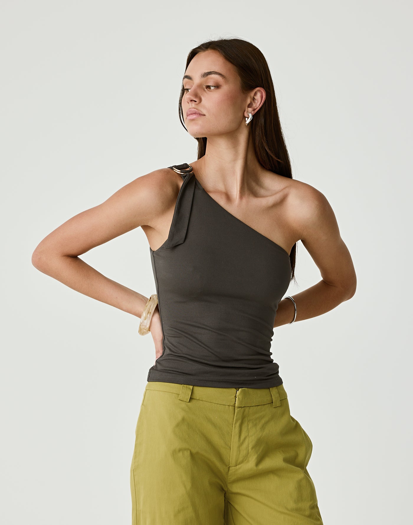  - Women's Top - Charcoal Clothing