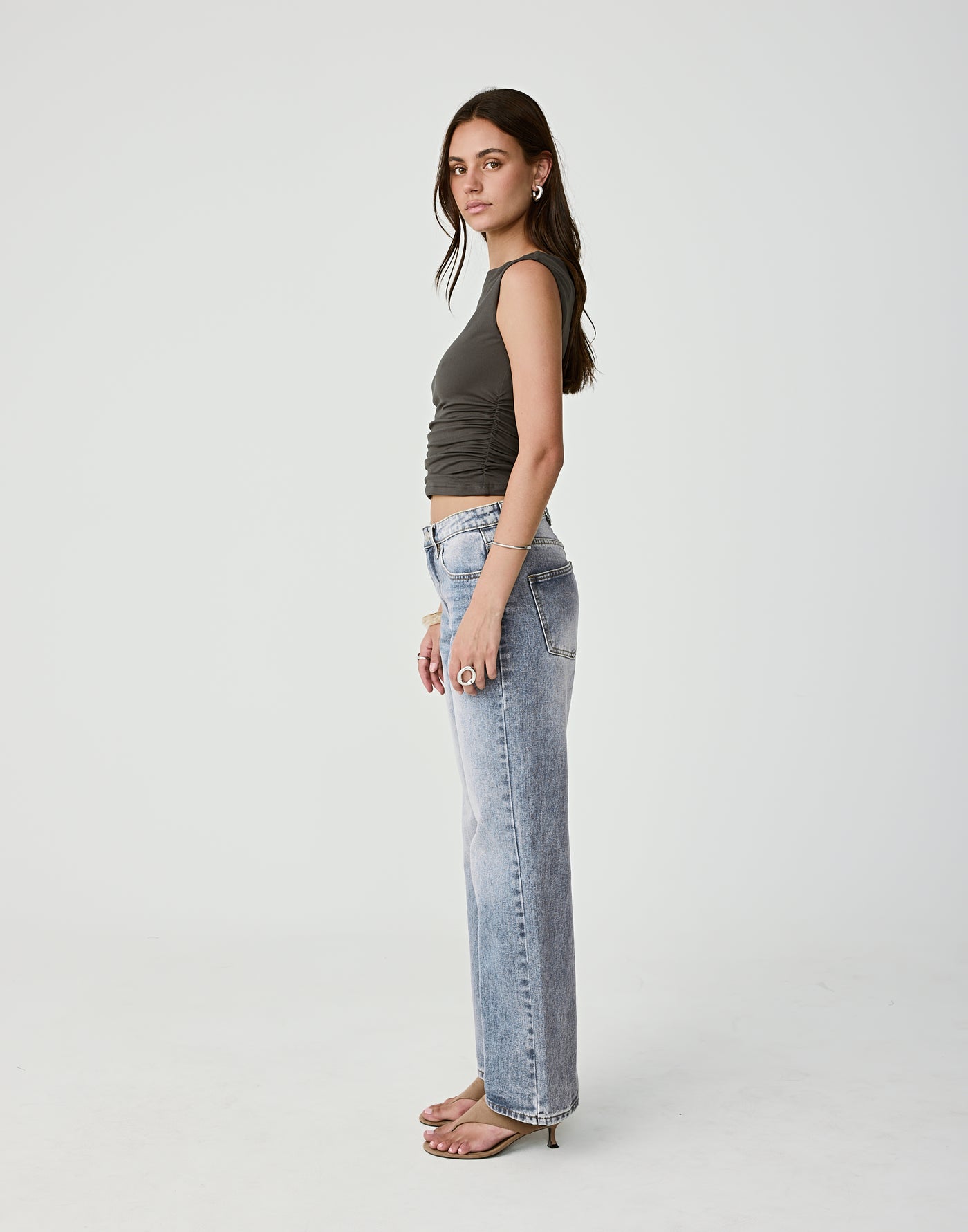  - Women's Top - Charcoal Clothing