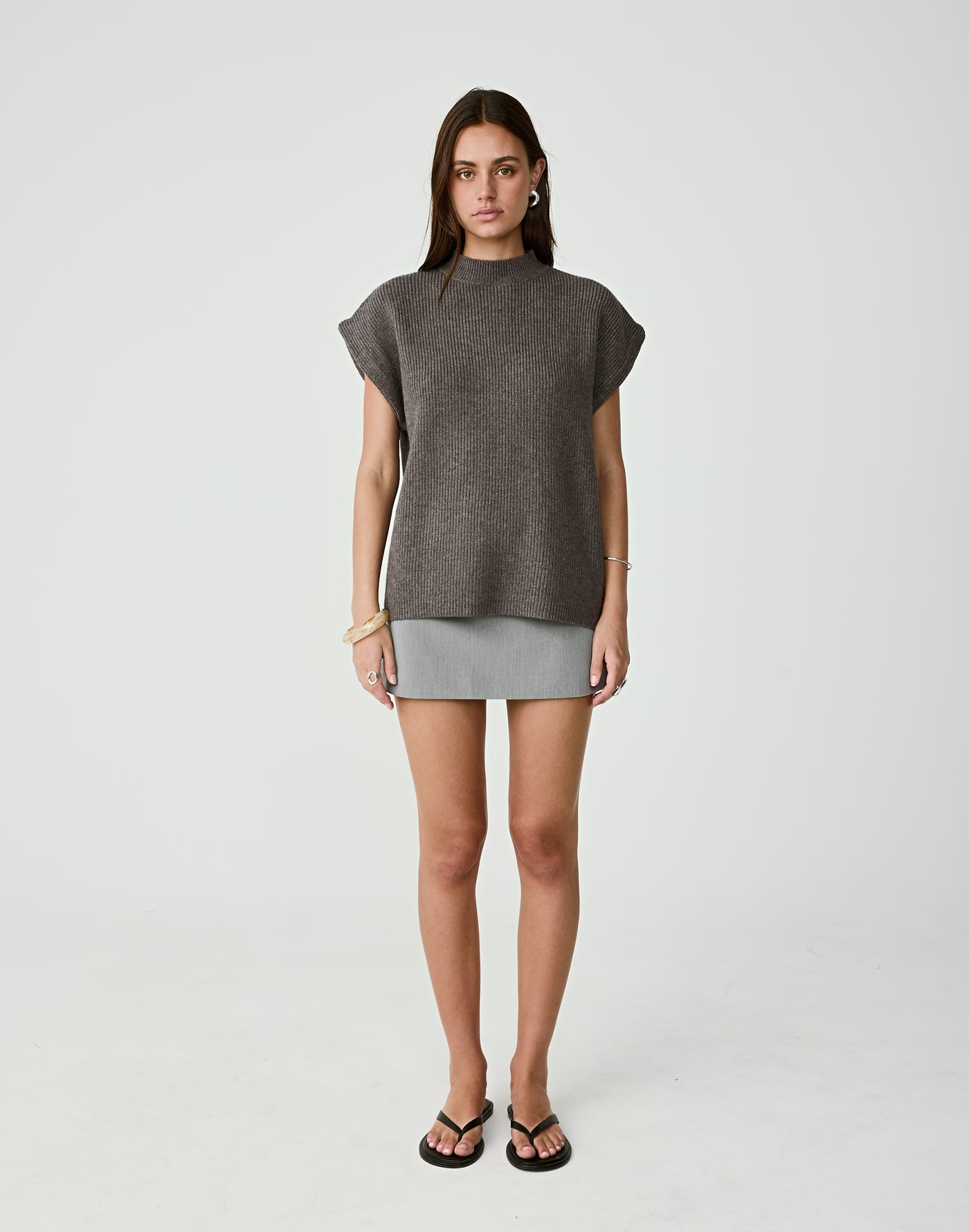  - Women's Top - Charcoal Clothing