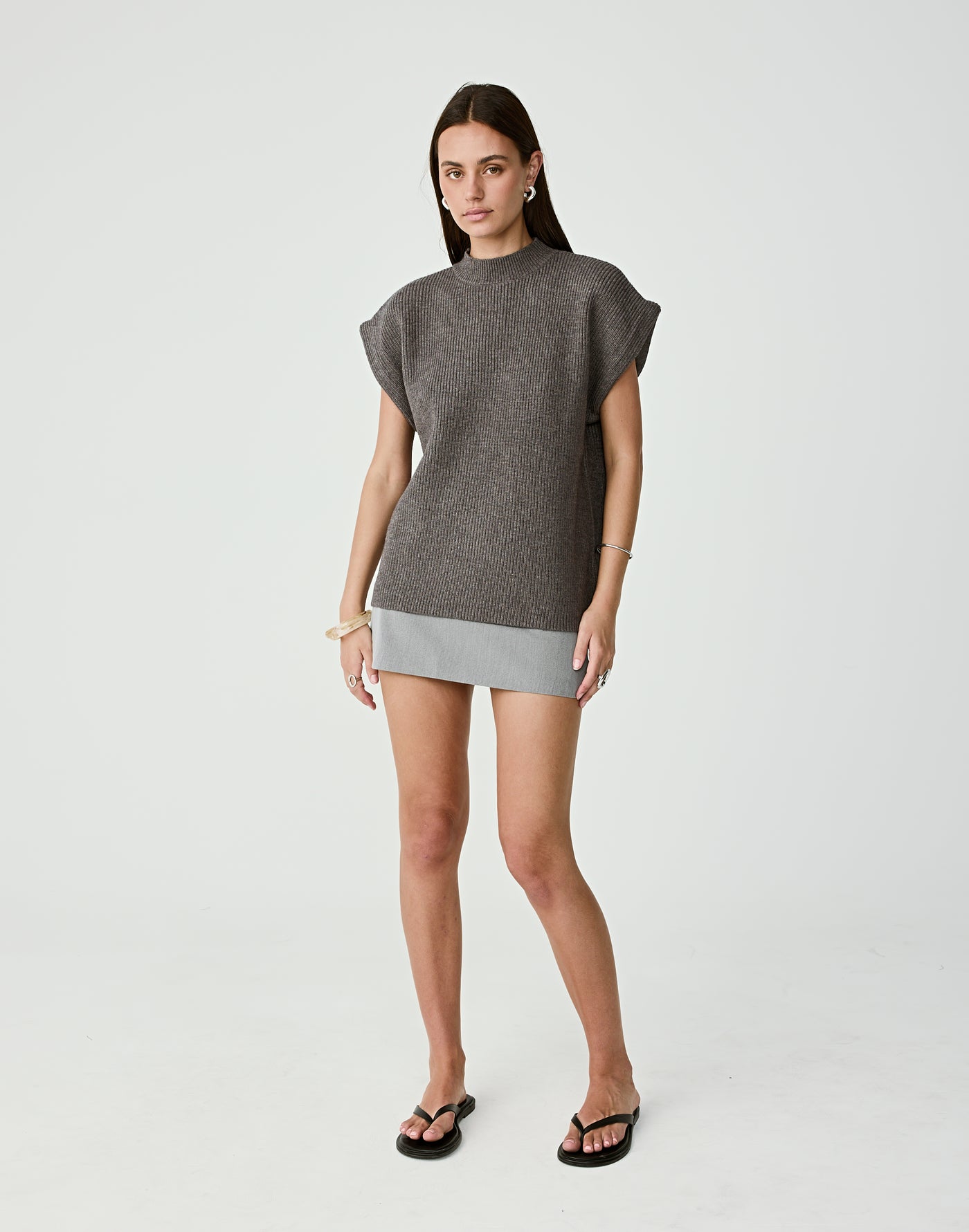  - Women's Top - Charcoal Clothing