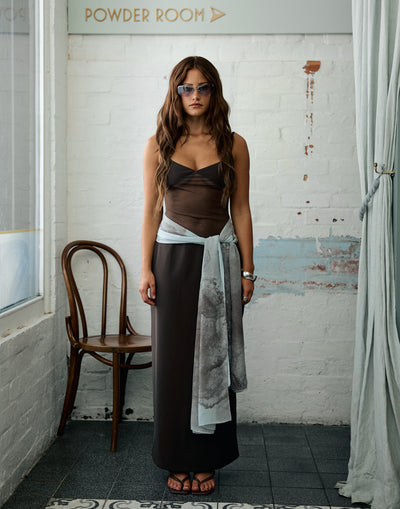  - Women's Dress - Charcoal Clothing