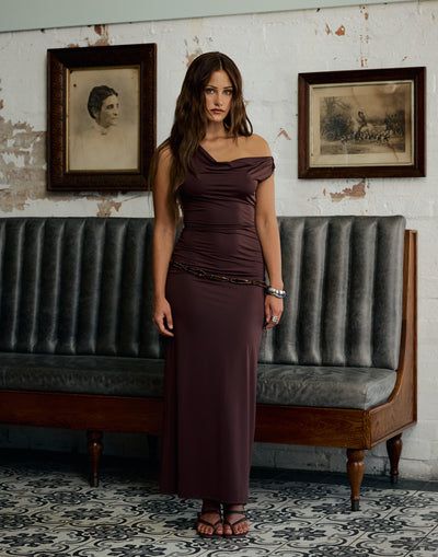  - Women's Dress - Charcoal Clothing