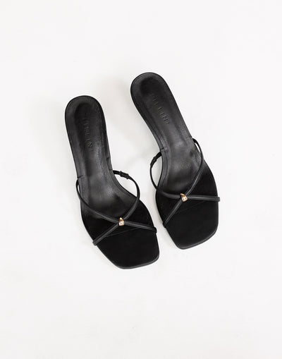 Camia Heels (Black) - By Billini - - Women's Shoes - Charcoal Clothing