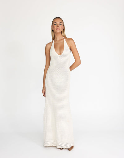 Amani Maxi Dress (Off White) | CHARCOAL Exclusive - - Women's Dress - Charcoal Clothing