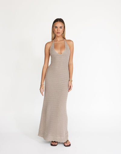 Amani Maxi Dress (Macchiato) | CHARCOAL Exclusive - - Women's Dress - Charcoal Clothing