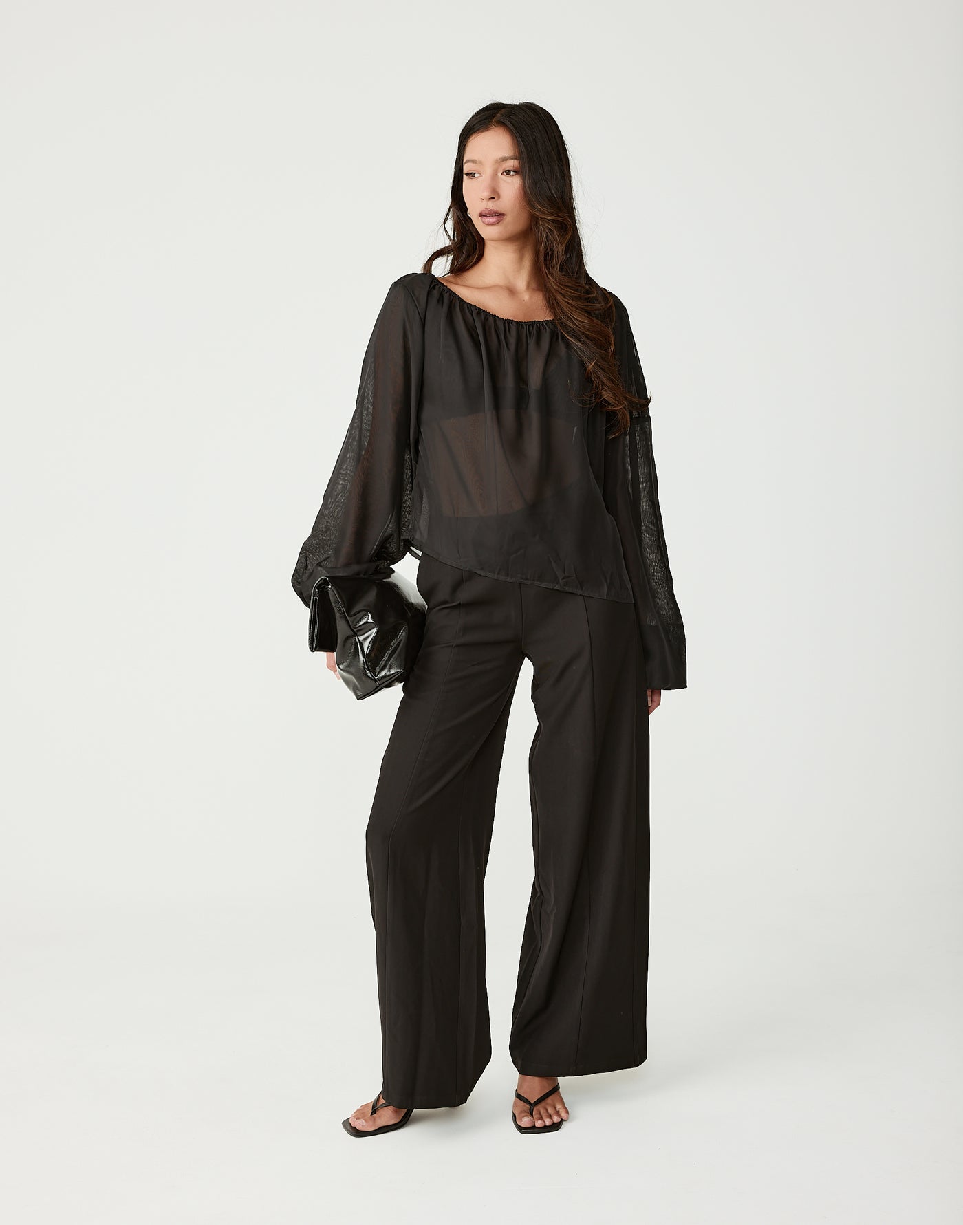  - Women's Top - Charcoal Clothing