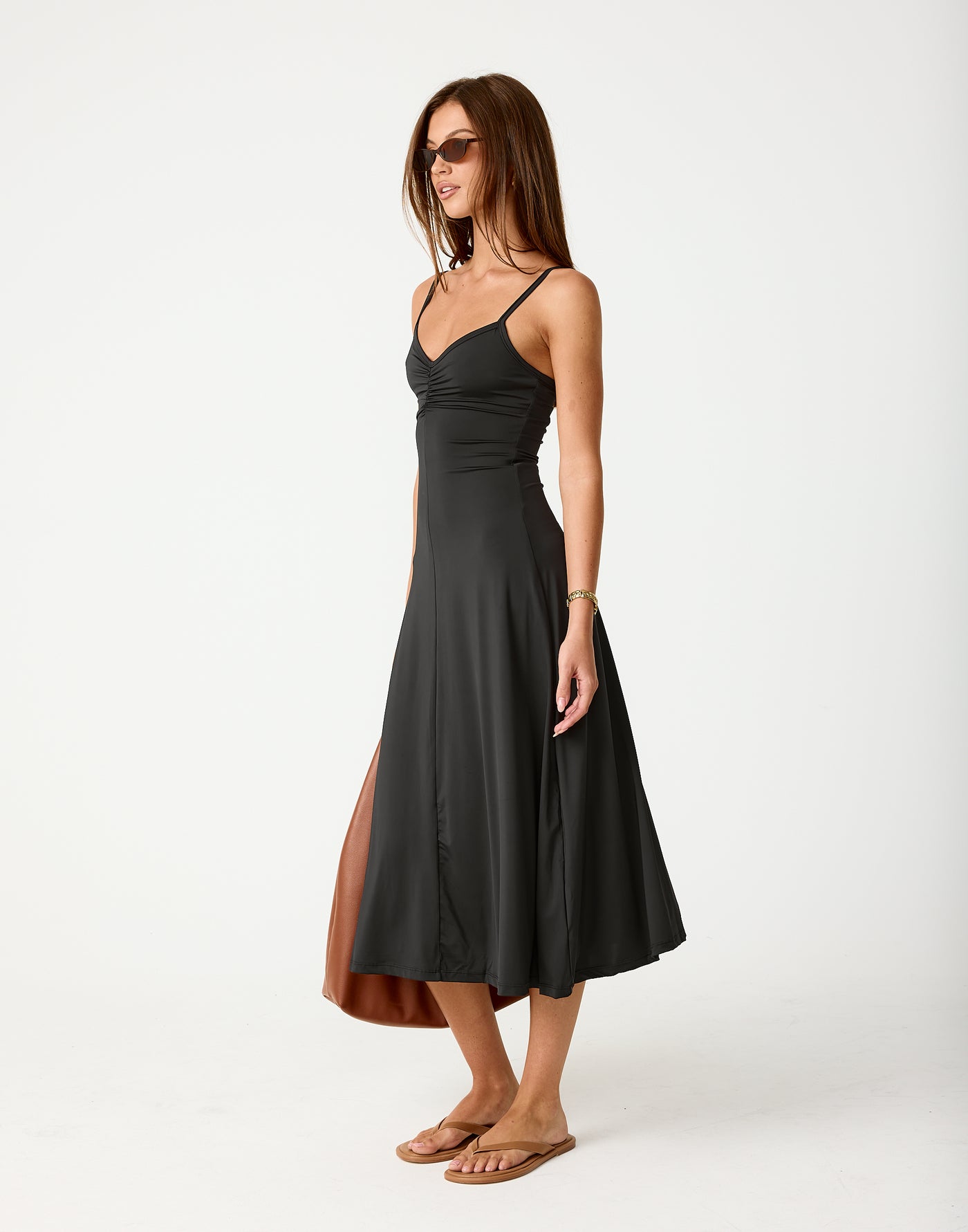  - Women's Dress - Charcoal Clothing