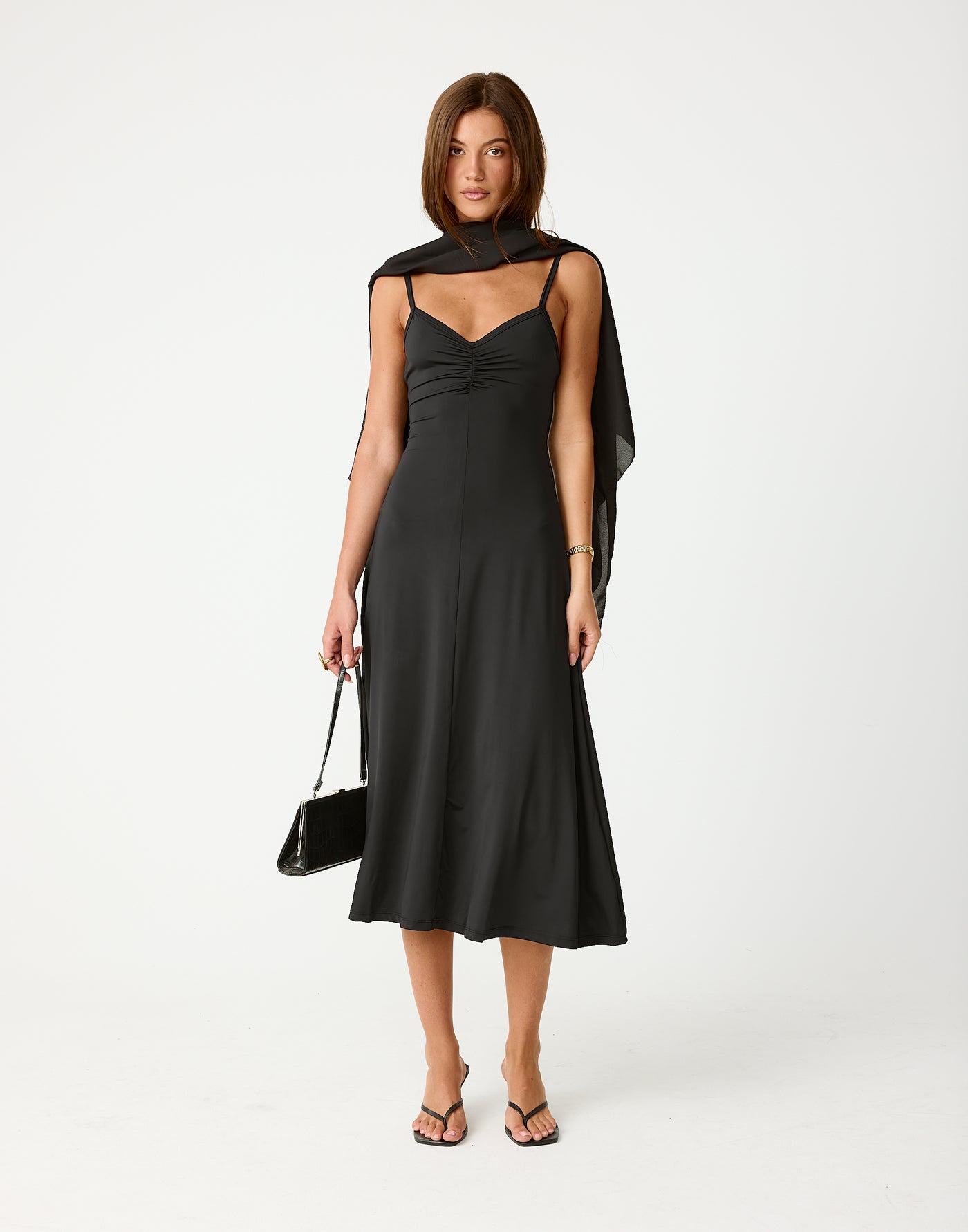  - Women's Dress - Charcoal Clothing