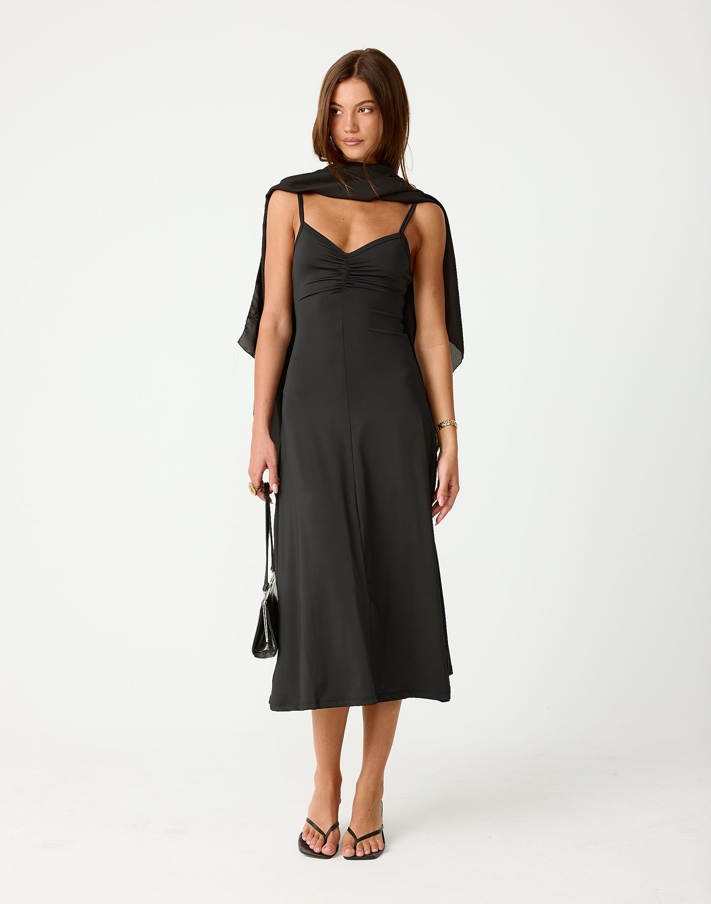  - Women's Dress - Charcoal Clothing