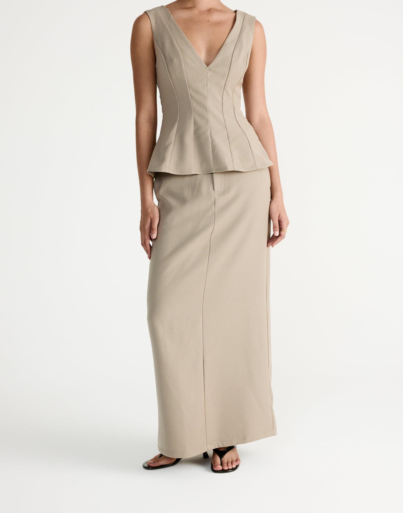  - Women's Skirt - Charcoal Clothing