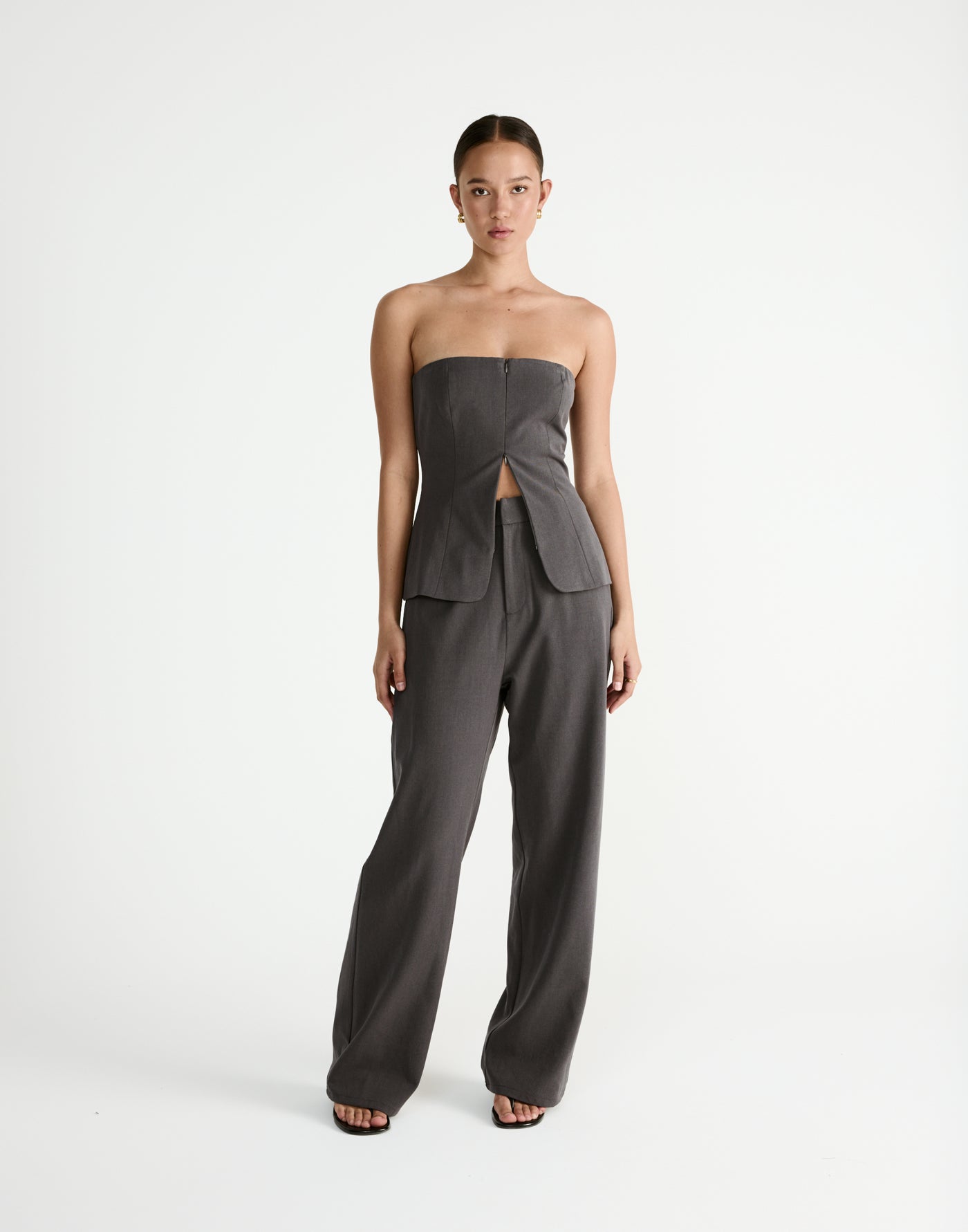  - Women's Top - Charcoal Clothing