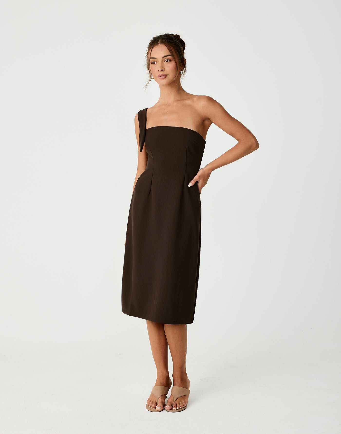  - Women's Dress - Charcoal Clothing