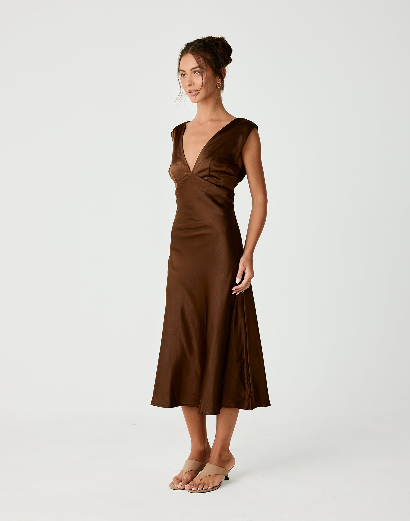  - Women's Dress - Charcoal Clothing