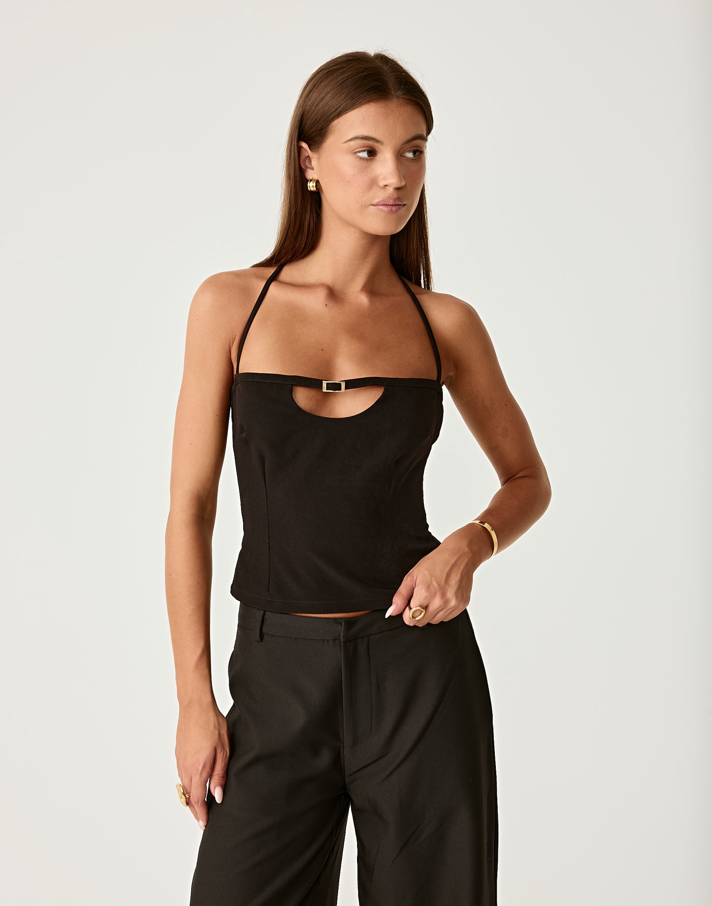  - Women's Top - Charcoal Clothing