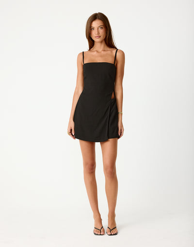  - Women's Dress - Charcoal Clothing