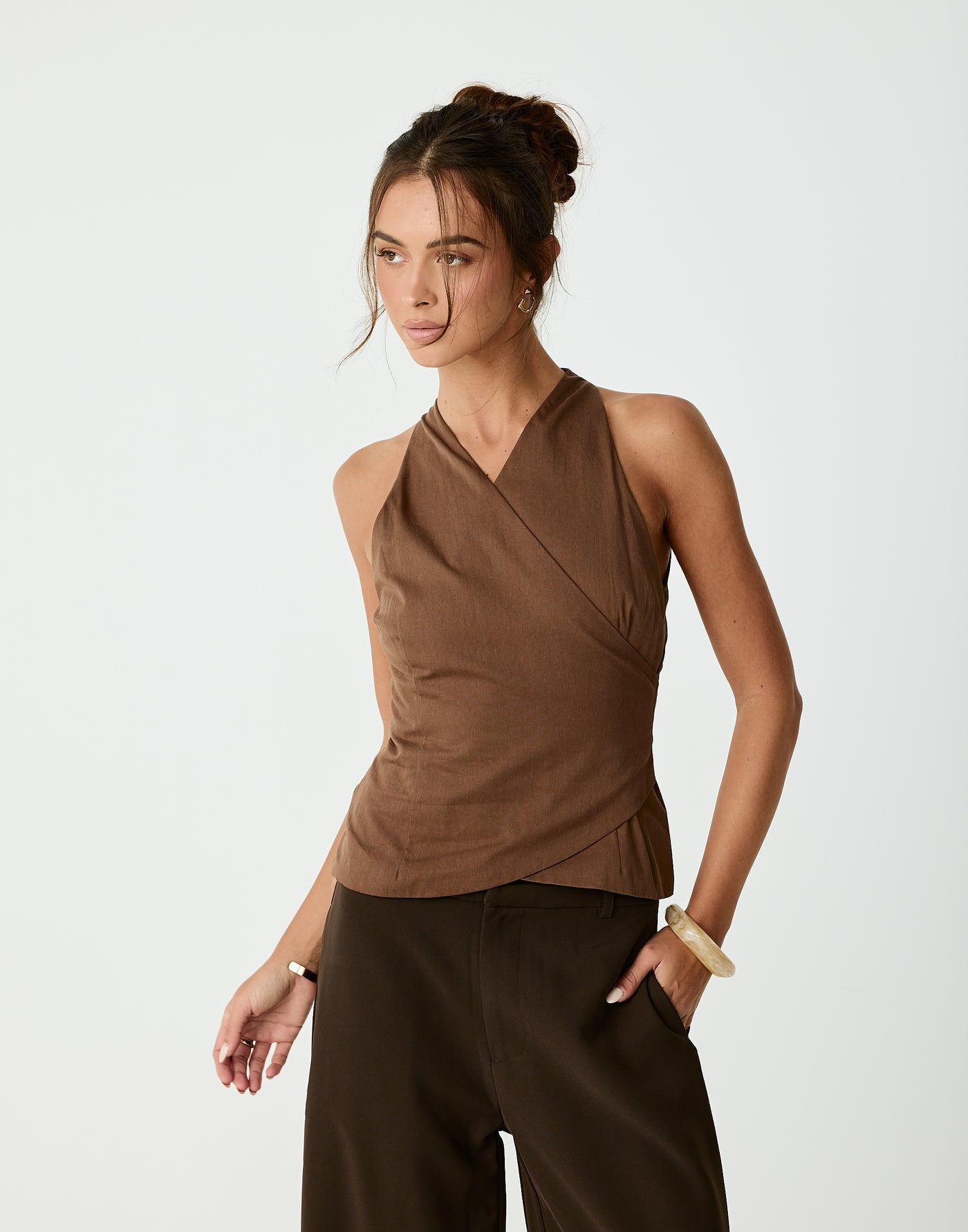  - Women's Top - Charcoal Clothing