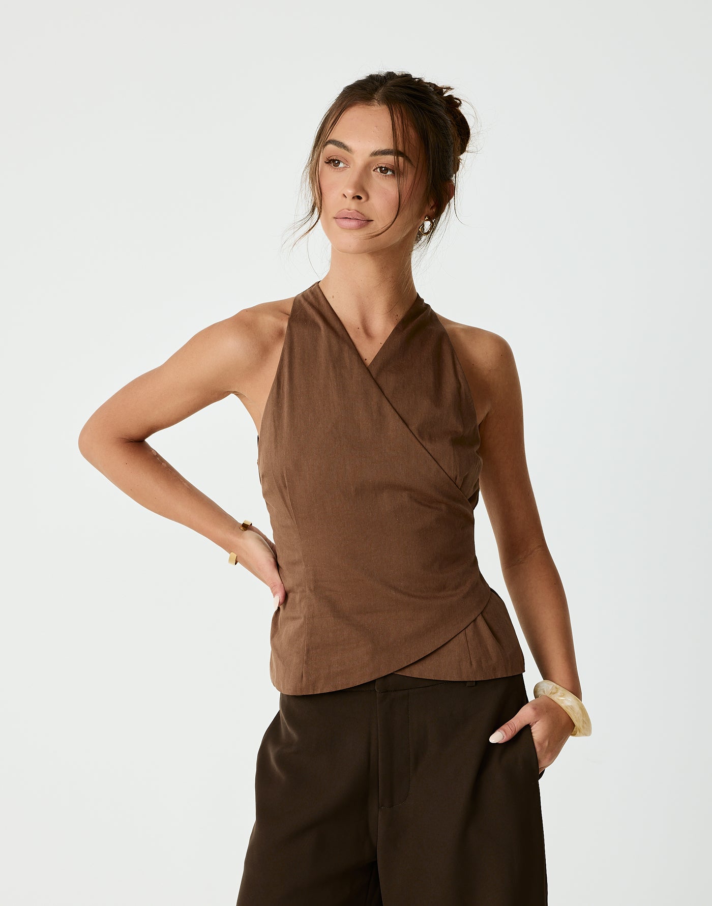  - Women's Top - Charcoal Clothing