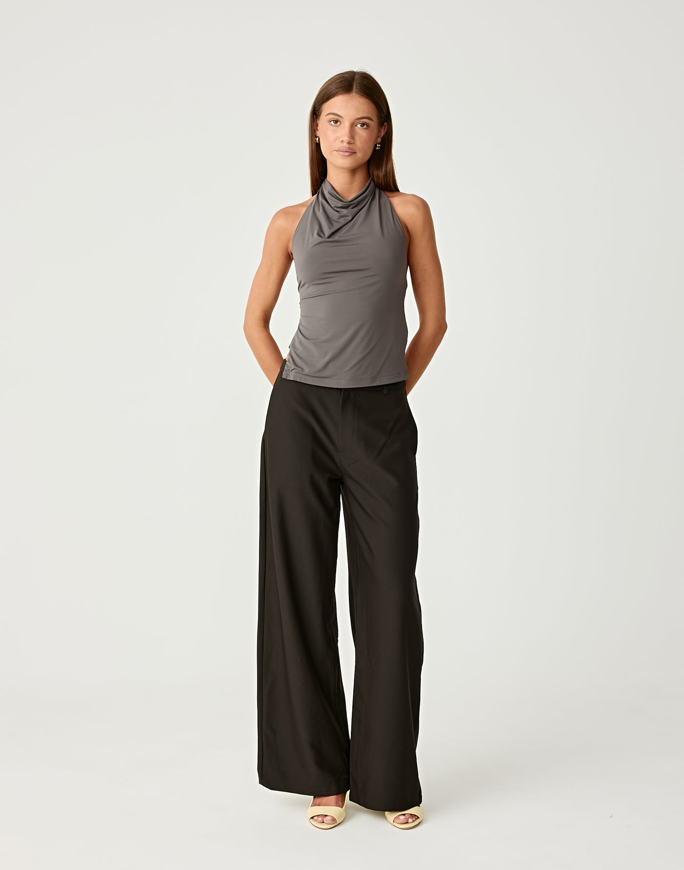  - Women's Top - Charcoal Clothing