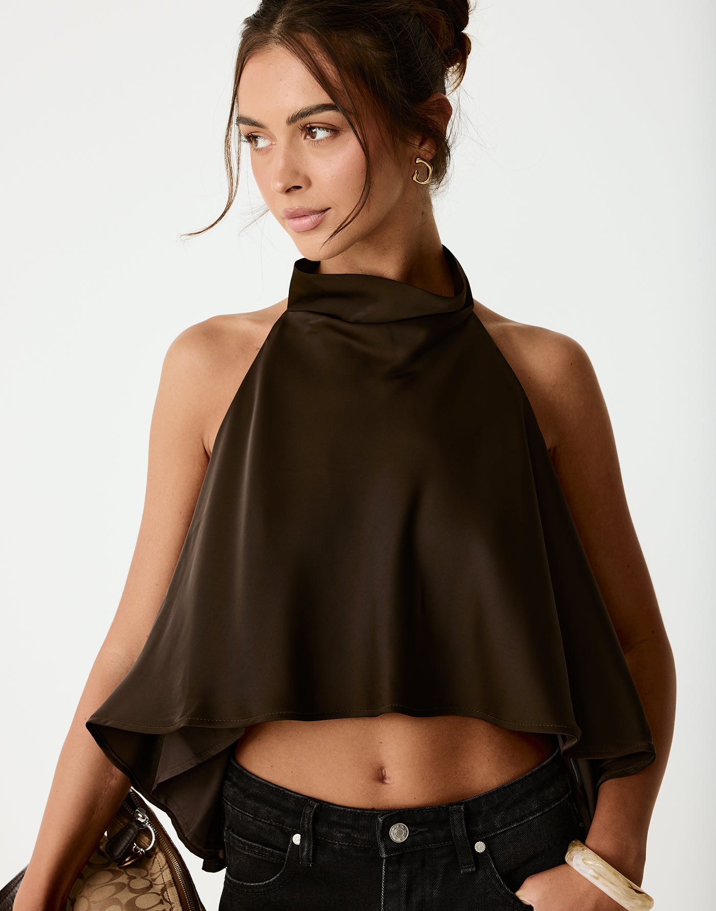  - Women's Top - Charcoal Clothing