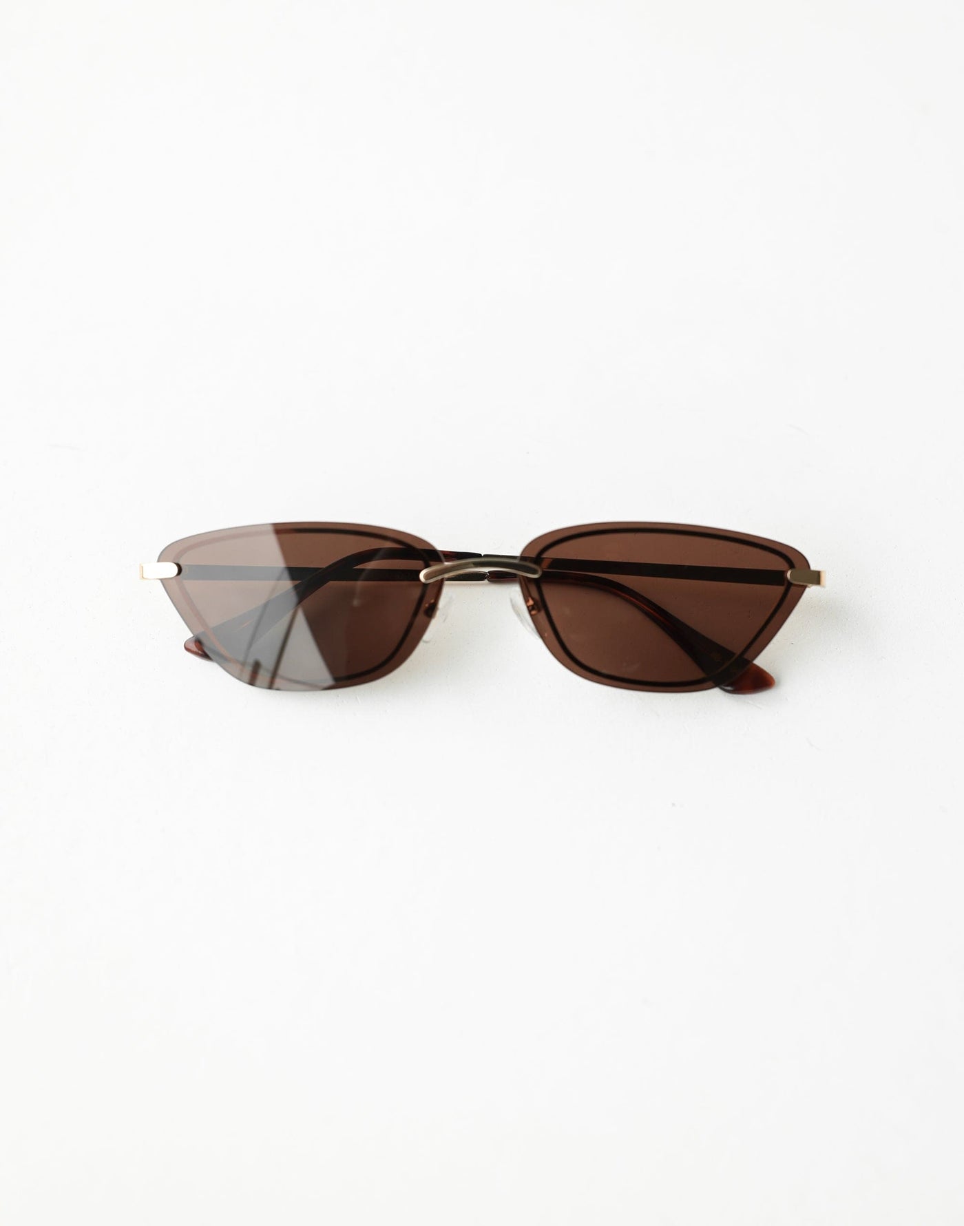 The Chandra Sunglasses (Light Gold Chocolate) - By Banb - - Women's Accessories - Charcoal Clothing