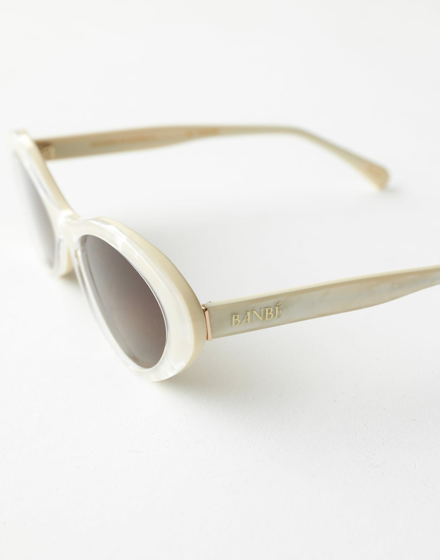 The Ferragni Sunglasses (Cream Tort Honey Fade) - By Banbé - - Women's Accessories - Charcoal Clothing