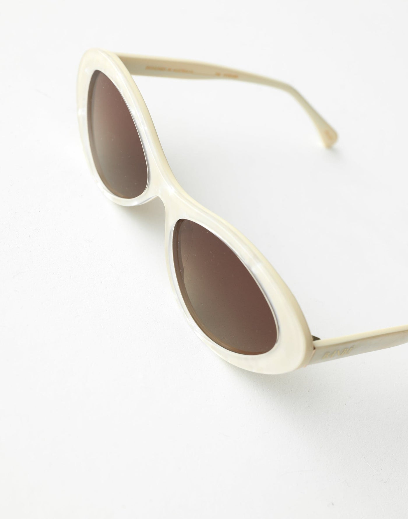 The Ferragni Sunglasses (Cream Tort Honey Fade) - By Banbé - - Women's Accessories - Charcoal Clothing