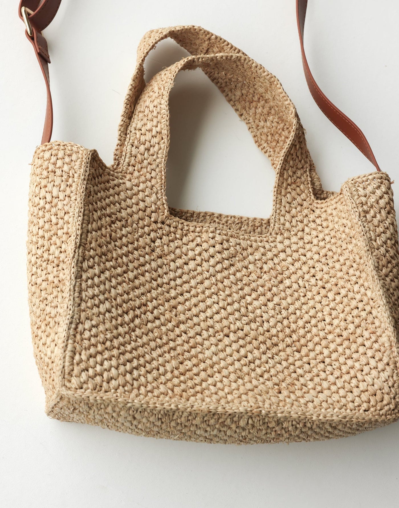 Vashti Handle Bag (Natural Raffia) - By Billini - - Women's Accessories - Charcoal Clothing