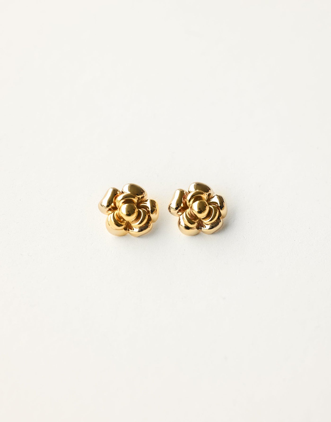 Kayliana Earrings (Gold) - Woven Look Detail Earring - Women's Accessories - Charcoal Clothing