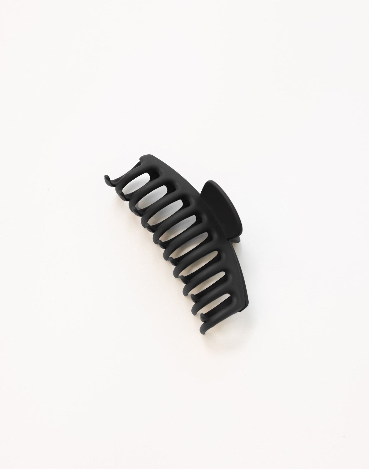 Kathy Hair Clip (Black) | CHARCOAL Exclusive - Rounded Claw Clip - Women's Accessories - Charcoal Clothing