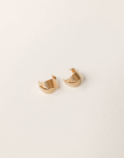 Niki Earrings (Gold) - - Women's Accessories - Charcoal Clothing