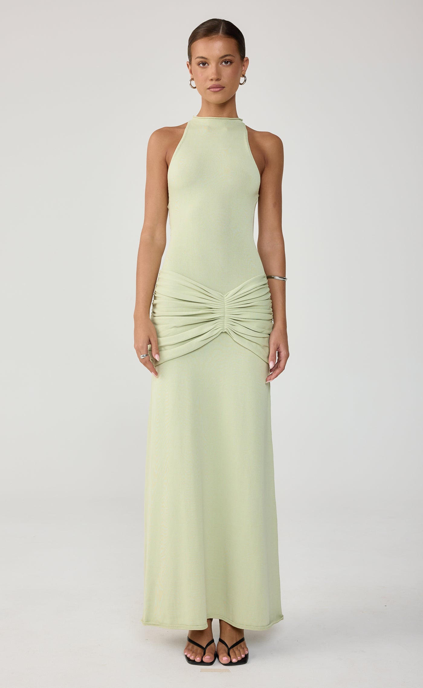 diana sleeveless maxi dress SIR Diana Sleeveless Tiered Maxi Dress