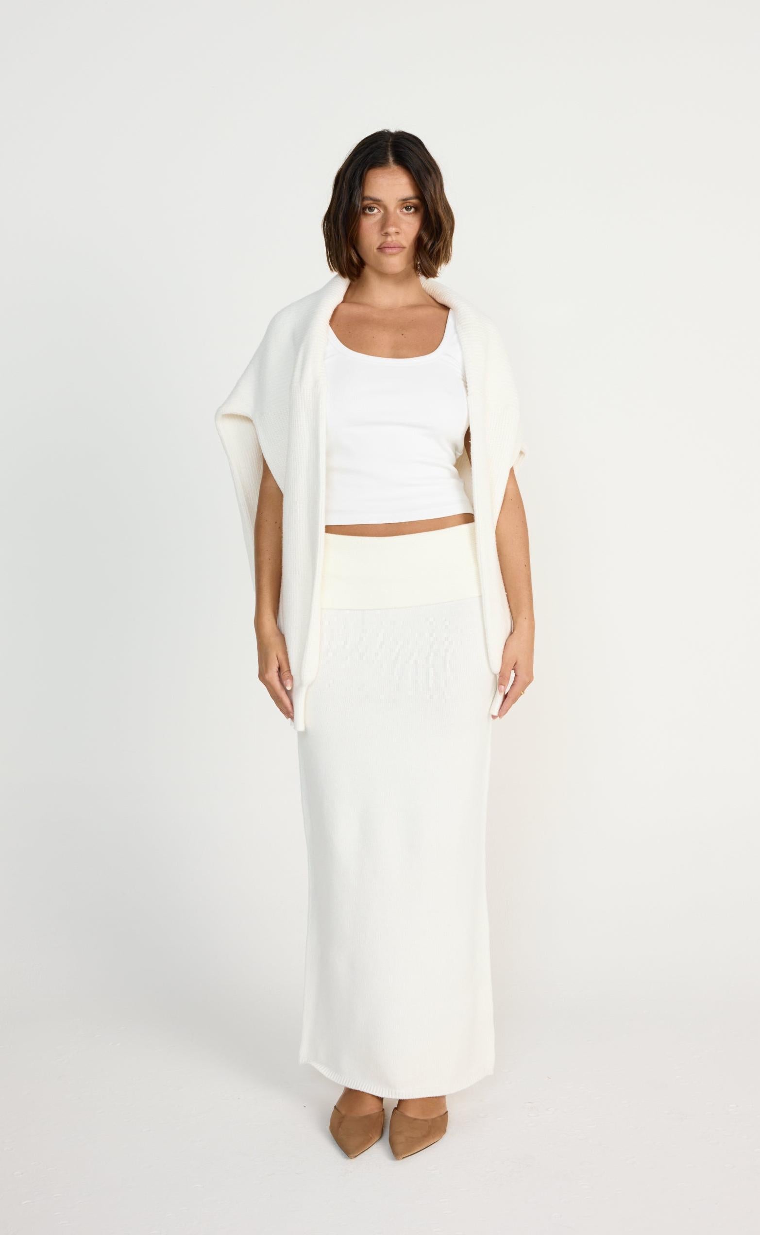  - Women's Skirt - Charcoal Clothing
