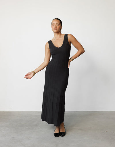 Aurelia Maxi Dress (Slate) | CHARCOAL Exclusive - - Women's Dress - Charcoal Clothing