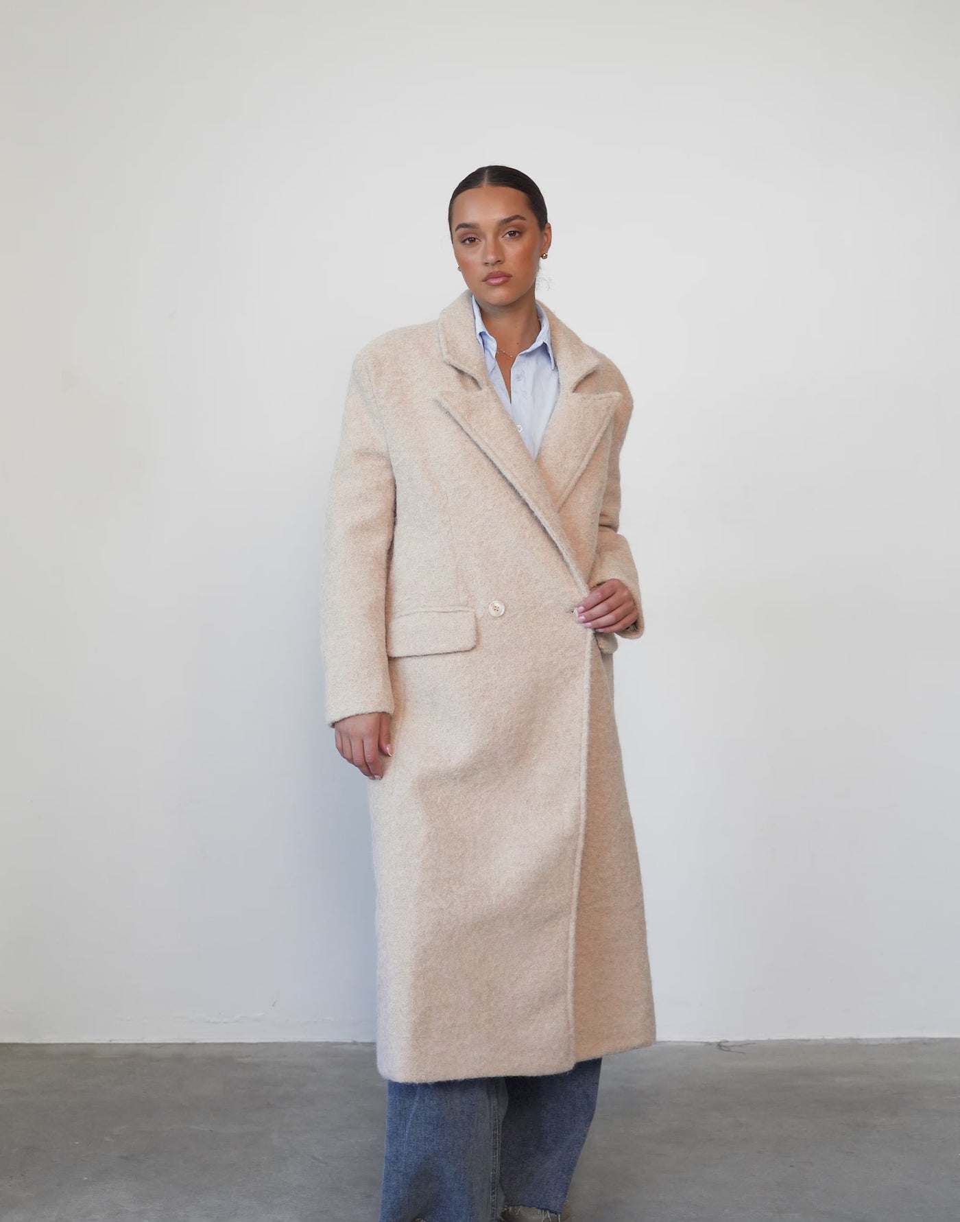 Camden Coat (Oat)