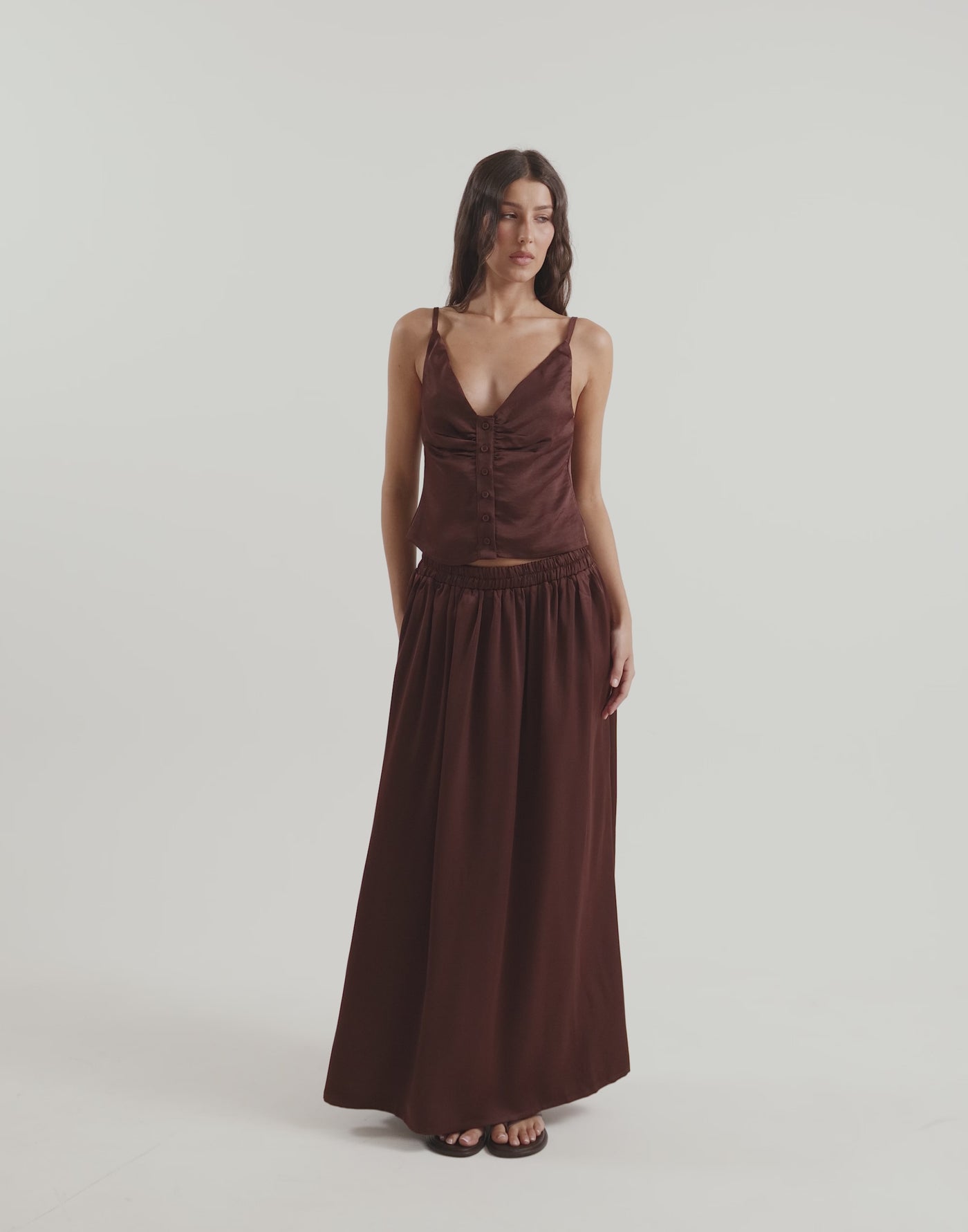 Enzo Top (Chocolate)