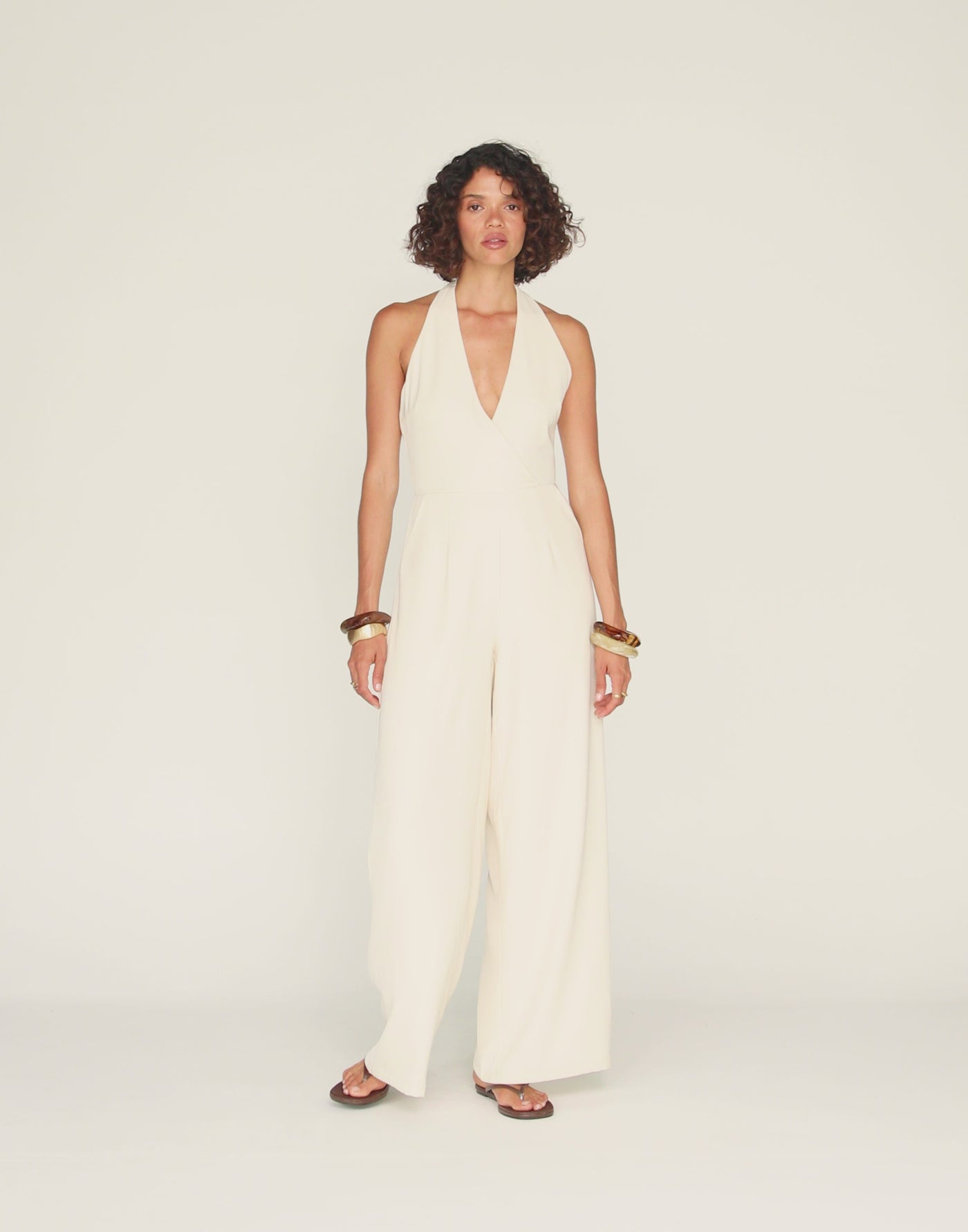 Britt Jumpsuit (Oat)