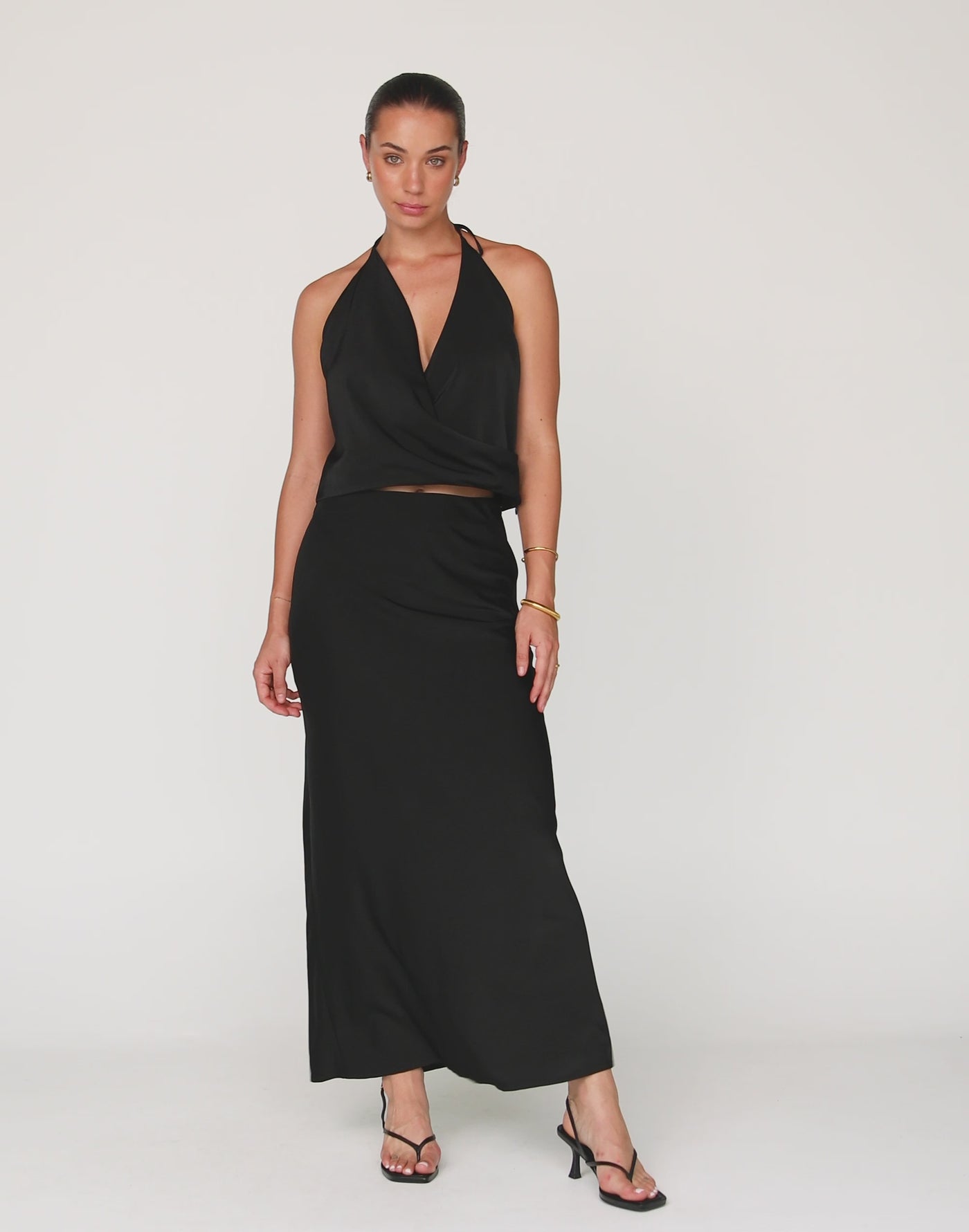 Cabaret Maxi Skirt (Black)