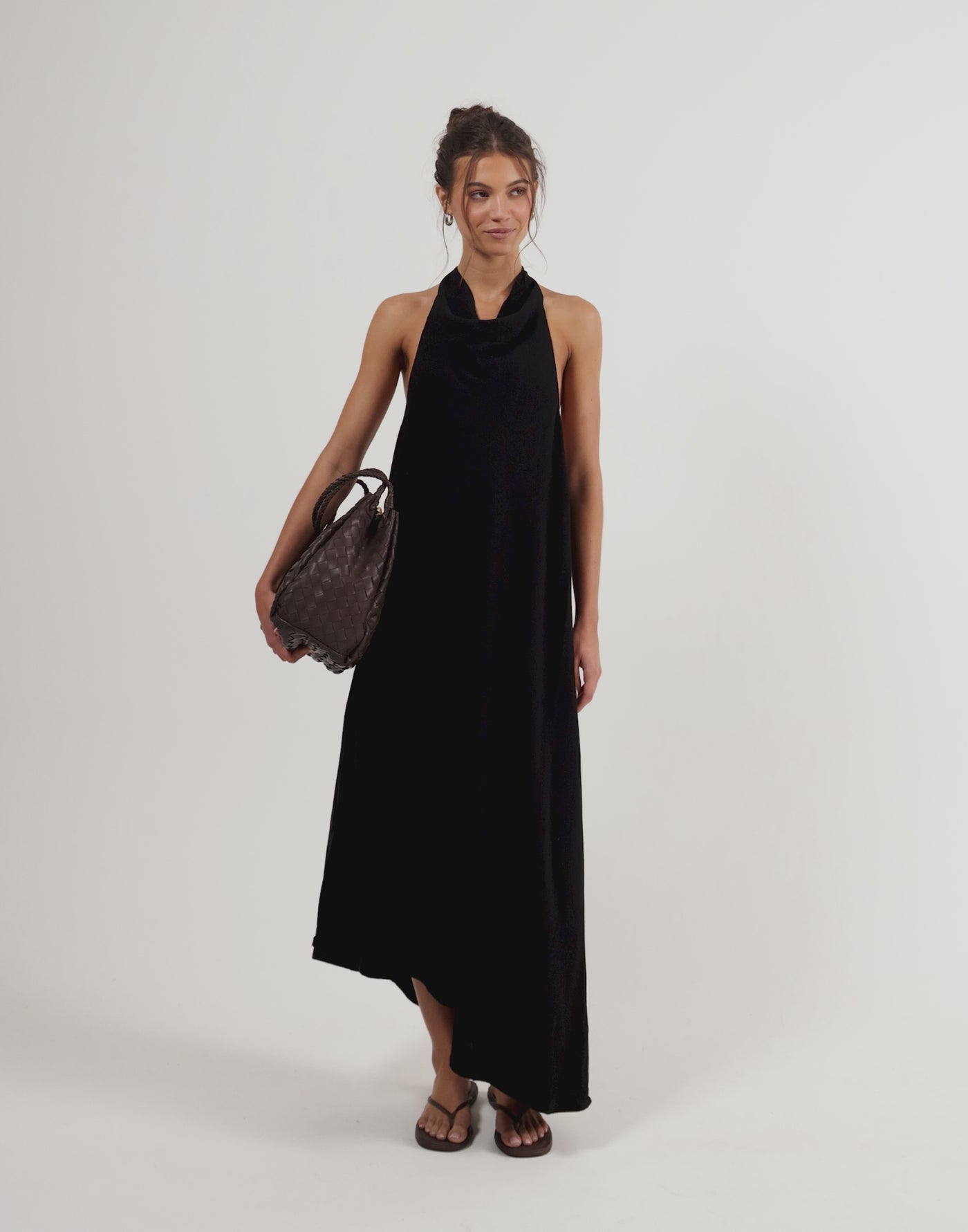 Mila Maxi Dress (Black)